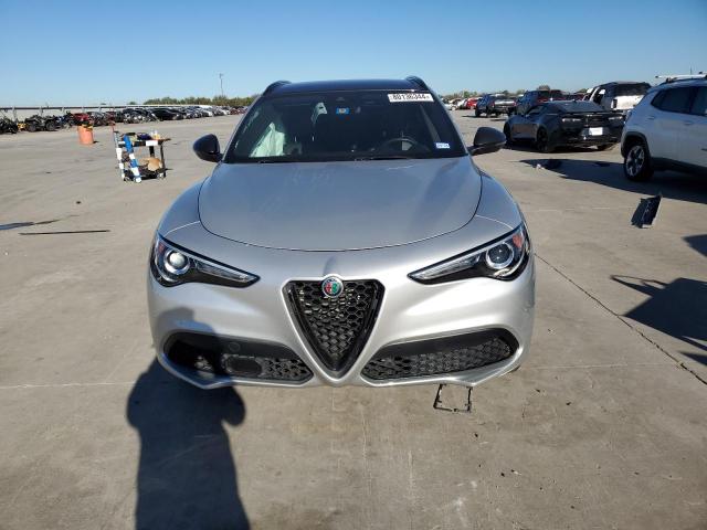 ZASPAKBN9L7C74297 - 2020 ALFA ROMEO STELVIO TI SILVER photo 5