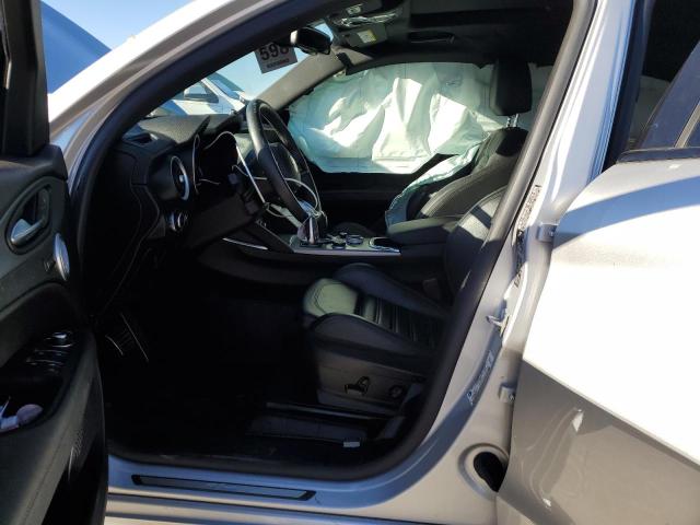 ZASPAKBN9L7C74297 - 2020 ALFA ROMEO STELVIO TI SILVER photo 7