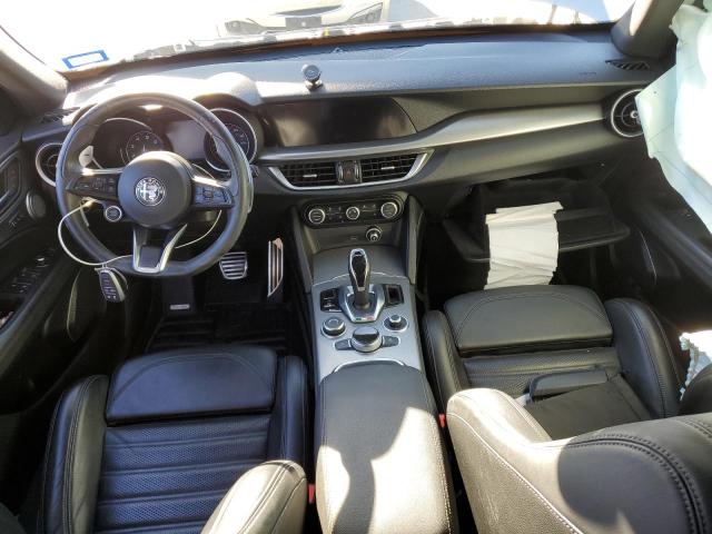 ZASPAKBN9L7C74297 - 2020 ALFA ROMEO STELVIO TI SILVER photo 8