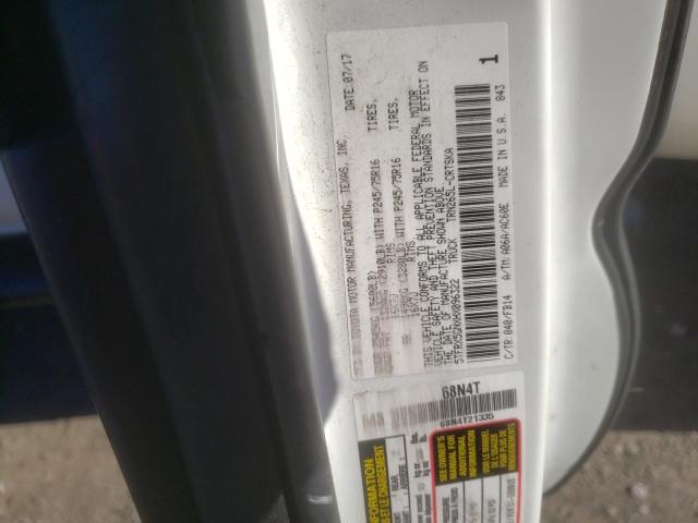 5TFRX5GNXHX096322 - 2017 TOYOTA TACOMA ACCESS CAB Ақ фото 12