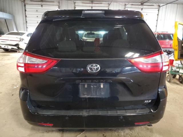 5TDYZ3DC3HS883759 - 2017 TOYOTA SIENNA XLE BLACK photo 6