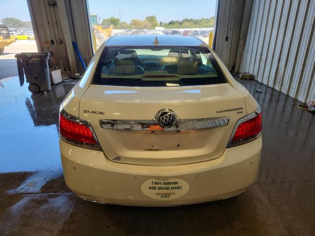 1G4GE5ED2BF114862 - 2011 BUICK LACROSSE CXS WHITE photo 6