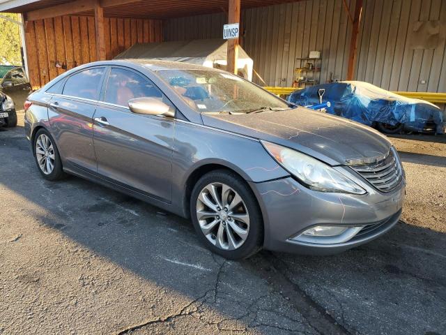 5NPEC4ABXBH227917 - 2011 HYUNDAI SONATA SE GRAY photo 4