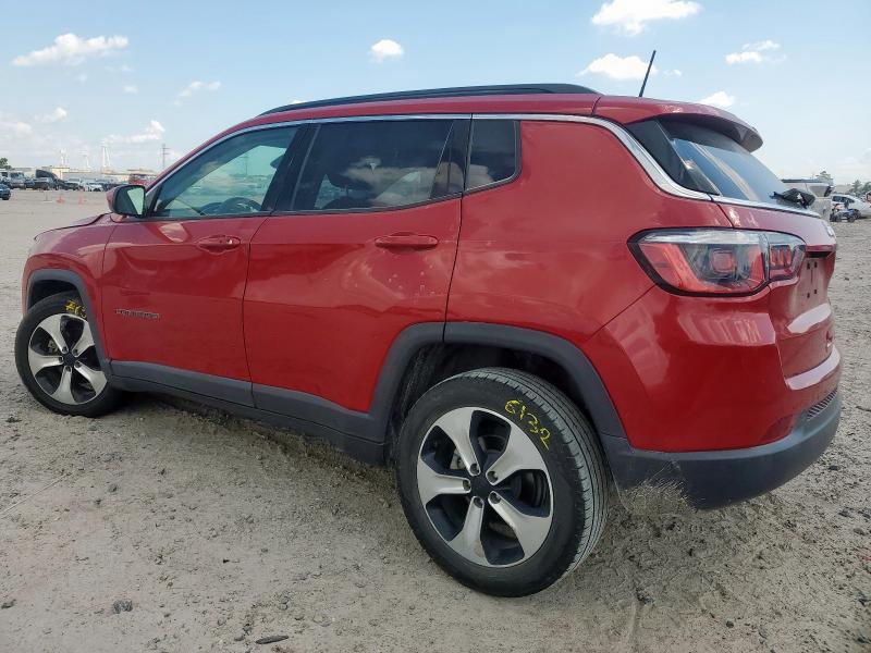 3C4NJCBB4HT597963 - 2017 JEEP COMPASS LATITUDE წითელი ფოტო 2