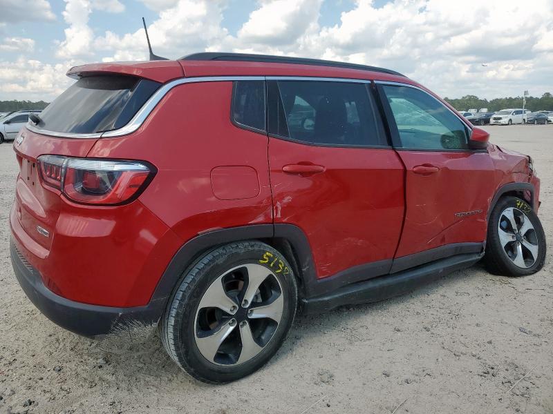 3C4NJCBB4HT597963 - 2017 JEEP COMPASS LATITUDE წითელი ფოტო 3