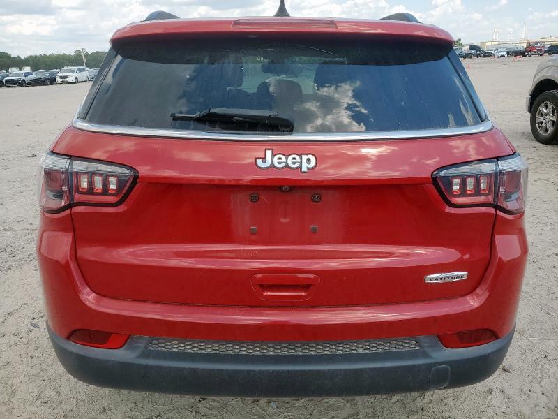 3C4NJCBB4HT597963 - 2017 JEEP COMPASS LATITUDE წითელი ფოტო 6