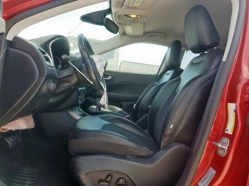 3C4NJCBB4HT597963 - 2017 JEEP COMPASS LATITUDE წითელი ფოტო 7