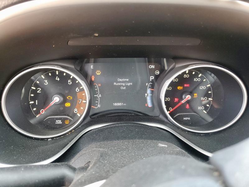 3C4NJCBB4HT597963 - 2017 JEEP COMPASS LATITUDE წითელი ფოტო 9