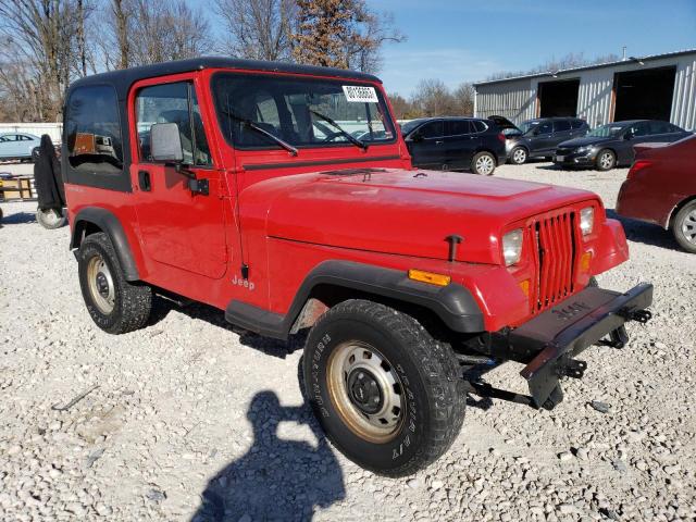 1J4FY19P7RP414366 - 1994 JEEP WRANGLER / S RED photo 4