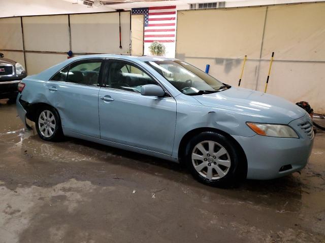 4T1BK46K47U549489 - 2007 TOYOTA CAMRY LE BLUE photo 4