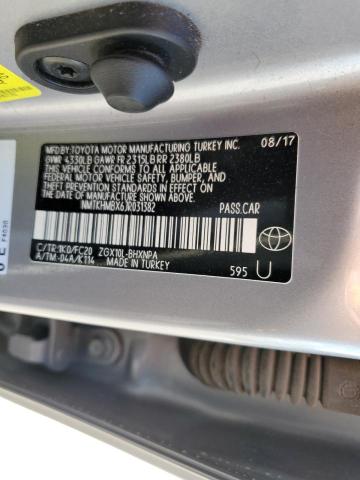 NMTKHMBX6JR031382 - 2018 TOYOTA C-HR XLE 银色 照片 12