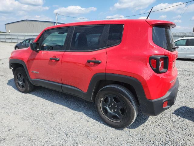 ZACCJBAB4JPH14957 - 2018 JEEP RENEGADE SPORT Қызыл фото 2