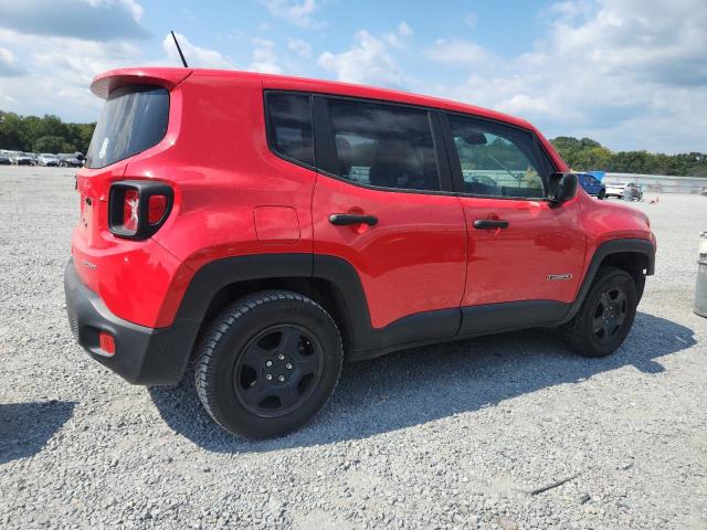 ZACCJBAB4JPH14957 - 2018 JEEP RENEGADE SPORT Қызыл фото 3