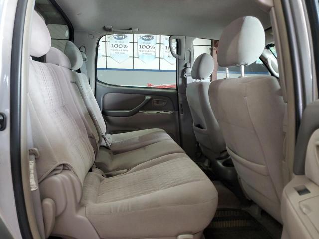 5TBDT44136S543442 - 2006 TOYOTA TUNDRA DOUBLE CAB SR5 SILVER photo 10