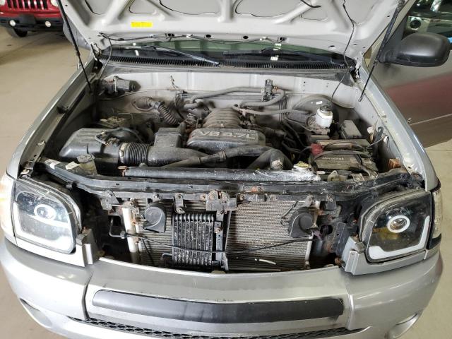 5TBDT44136S543442 - 2006 TOYOTA TUNDRA DOUBLE CAB SR5 SILVER photo 11