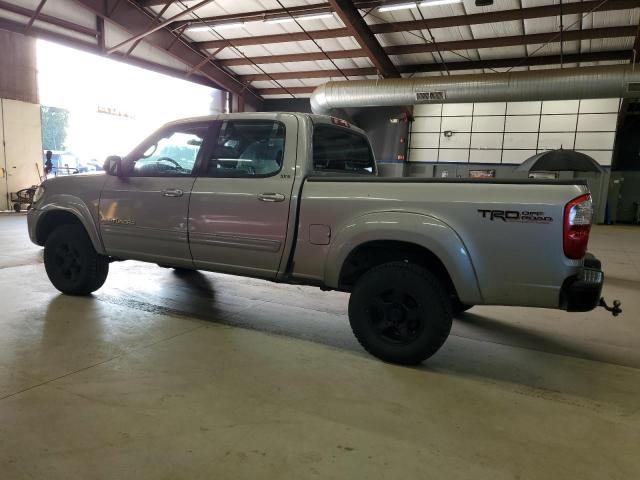 5TBDT44136S543442 - 2006 TOYOTA TUNDRA DOUBLE CAB SR5 SILVER photo 2