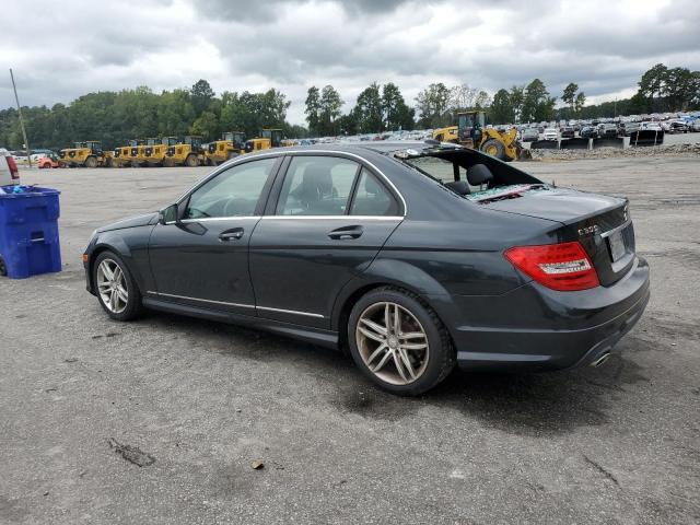 WDDGF8BB6CR201594 - 2012 MERCEDES-BENZ C 300 4MATIC GRAY photo 2