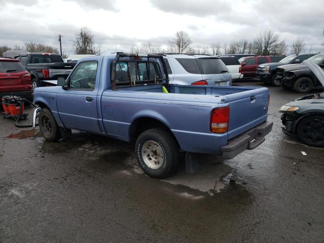 1FTCR10A6VUA40374 - 1997 FORD RANGER BLUE photo 2