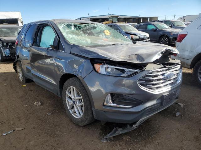 2FMPK4J98NBB04248 - 2022 FORD EDGE SEL GRAY photo 4