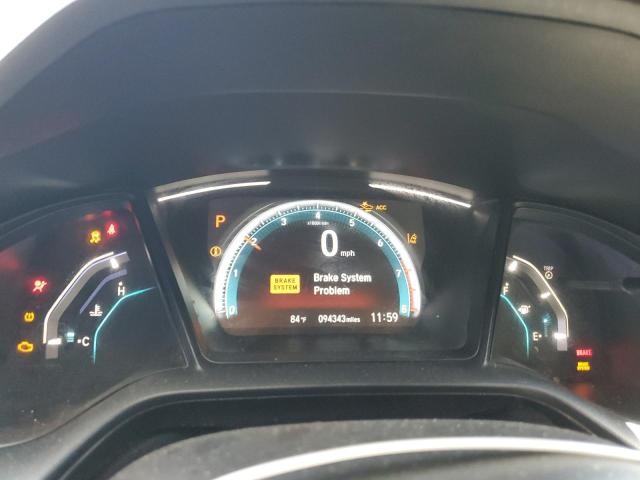 2HGFC2F66KH532300 - 2019 HONDA CIVIC LX შავი ფოტო 9