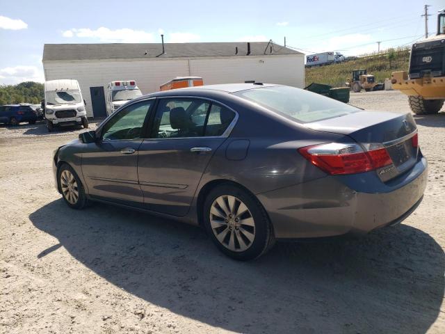 1HGCR2F84EA027118 - 2014 HONDA ACCORD EXL GRAY photo 2