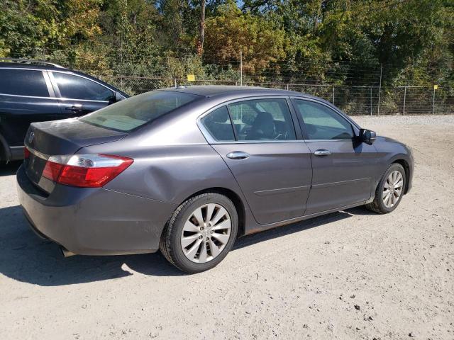 1HGCR2F84EA027118 - 2014 HONDA ACCORD EXL GRAY photo 3