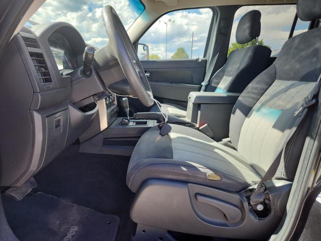 1J4PN2GK8AW179710 - 2010 JEEP LIBERTY SPORT BLACK photo 7