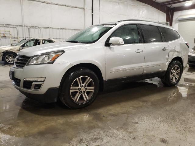 1GNKVHKD1HJ141682 - 2017 CHEVROLET TRAVERSE LT SILVER photo 1