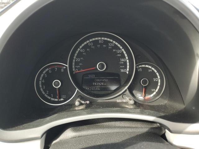 3VWJX7AT0DM605072 - 2013 VOLKSWAGEN BEETLE WHITE photo 9