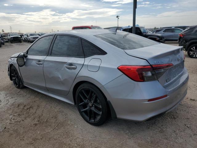 2HGFE2F54NH566595 - 2022 HONDA CIVIC SPORT SILVER photo 2
