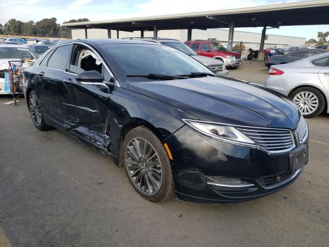 3LN6L2LUXGR615737 - 2016 LINCOLN MKZ HYBRID BLACK photo 4