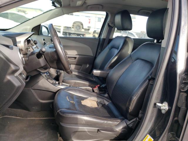 1G1JE6SB2G4141994 - 2016 CHEVROLET SONIC LTZ GRAY photo 7