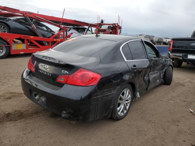 JNKBV61FX7M809555 - 2007 INFINITI G35 BLACK photo 3