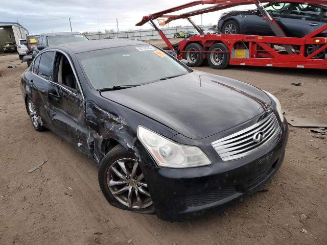 JNKBV61FX7M809555 - 2007 INFINITI G35 BLACK photo 4