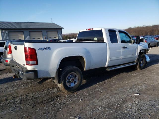 1GT5K0BG5AZ260756 - 2010 GMC SIERRA K2500 SLE WHITE photo 3