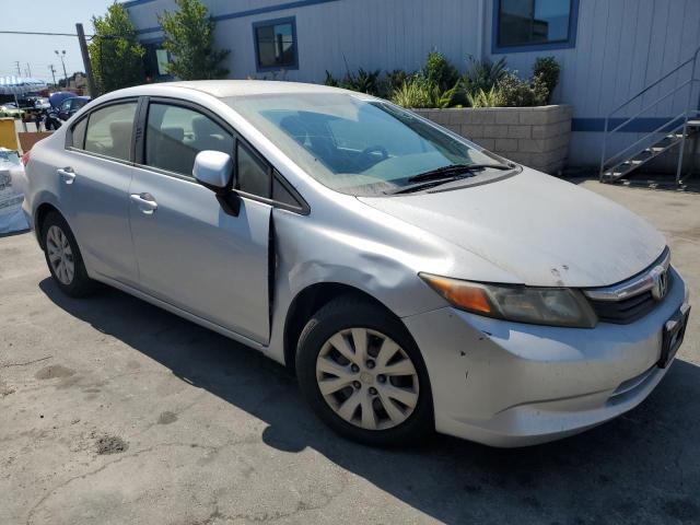 19XFB2F57CE302027 - 2012 HONDA CIVIC LX SILVER photo 4