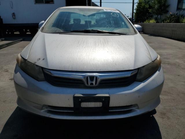 19XFB2F57CE302027 - 2012 HONDA CIVIC LX SILVER photo 5