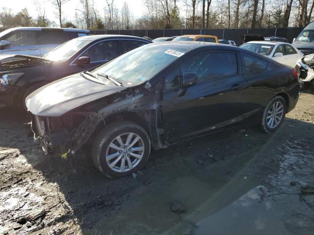 2HGFG3B80CH546440 - 2012 HONDA CIVIC EX BLACK photo 1