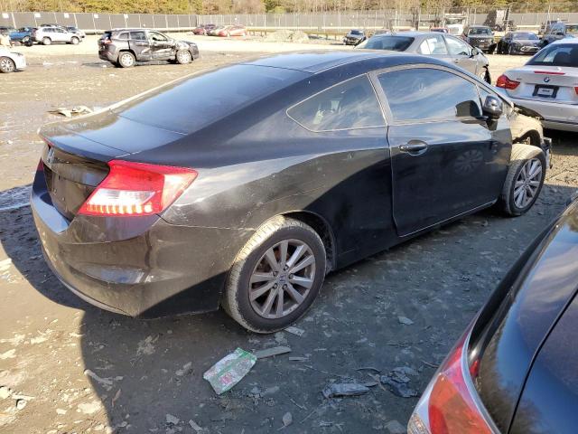 2HGFG3B80CH546440 - 2012 HONDA CIVIC EX BLACK photo 3