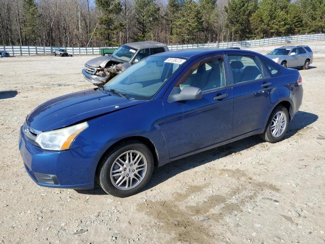 1FAHP35N99W234156 - 2009 FORD FOCUS SE BLUE photo 1