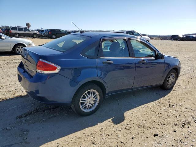 1FAHP35N99W234156 - 2009 FORD FOCUS SE BLUE photo 3