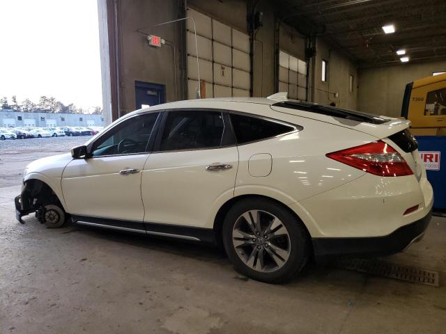 5J6TF1H52EL000115 - 2014 HONDA CROSSTOUR EXL WHITE photo 2