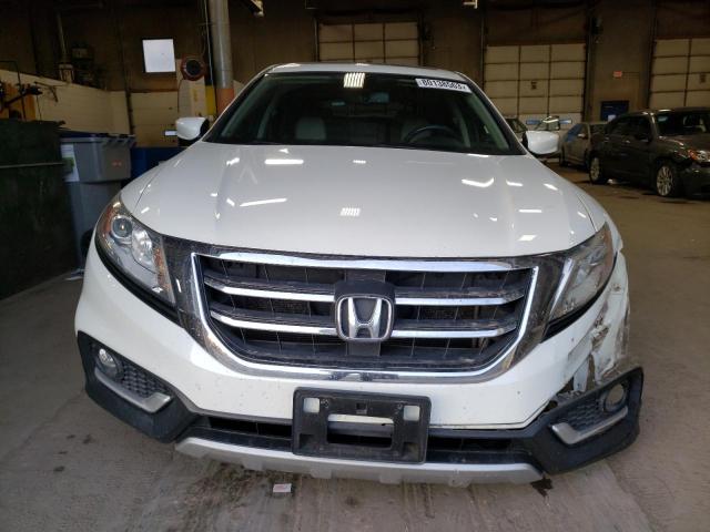 5J6TF1H52EL000115 - 2014 HONDA CROSSTOUR EXL თეთრი ფოტო 5
