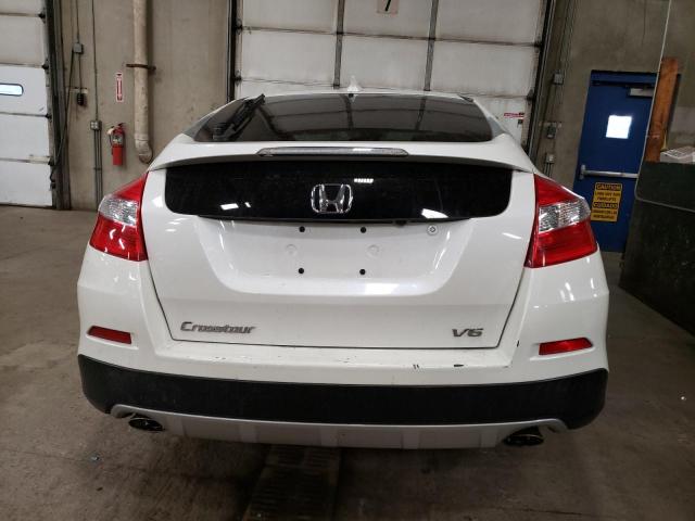 5J6TF1H52EL000115 - 2014 HONDA CROSSTOUR EXL თეთრი ფოტო 6