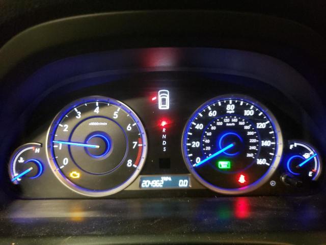 5J6TF1H52EL000115 - 2014 HONDA CROSSTOUR EXL თეთრი ფოტო 9