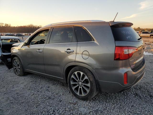 5XYKW4A71EG492808 - 2014 KIA SORENTO SX GRAY photo 2