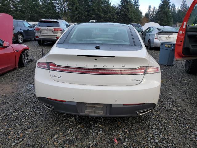 3LN6L2JK5DR815843 - 2013 LINCOLN MKZ WHITE photo 6