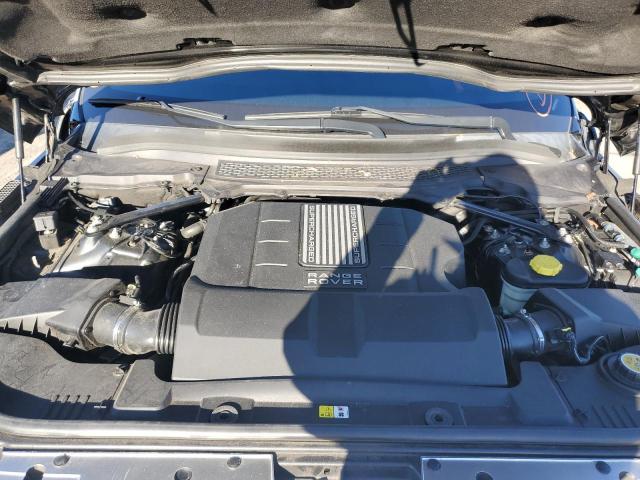 SALGV3TF6EA161089 - 2014 LAND ROVER RANGE ROVE AUTOBIOGRAPHY BLACK photo 12