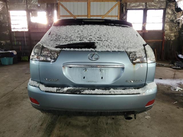 2T2HK31U18C061659 - 2008 LEXUS RX 350 BLUE photo 6