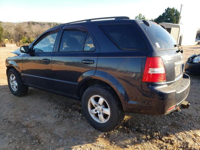 KNDJC735695868967 - 2009 KIA SORENTO LX BLACK photo 2